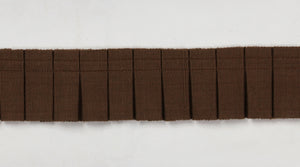 Oxford Pleated Tape - Brown