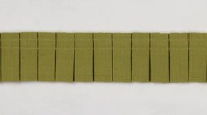 Oxford Pleated Tape - New Green