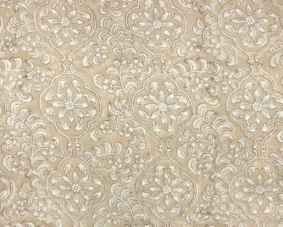 6268-1 Triplett Block Print Beige